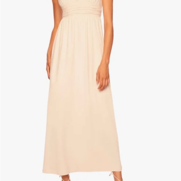 Susana Monaco White Cross-back Maxi Dress NWT - Picture 10 of 10